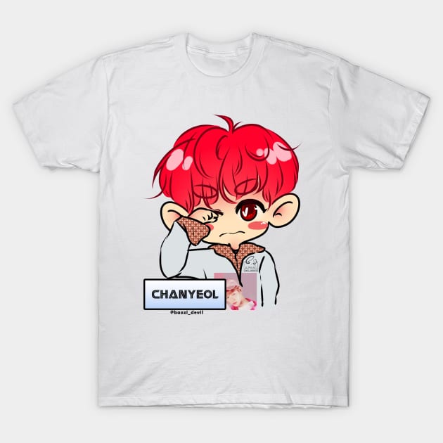 Chanyeol T-Shirt by baozidevil